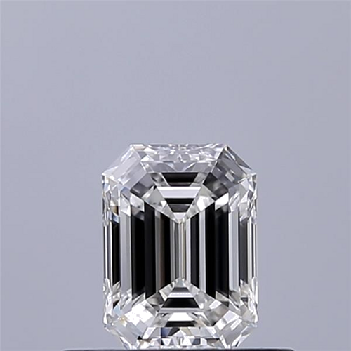 0.43 carat F-VVS2 Natūralus Emerald Deimantas (1)