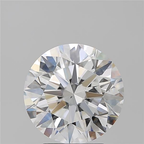 3.5 carat D-VS2 Excellent cut Natūralus Round Deimantas (1)