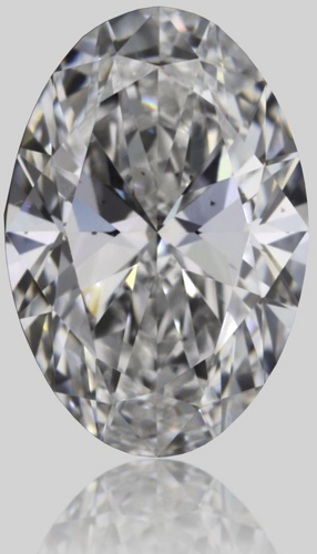 0.5 carat E-SI1 Natūralus Oval Deimantas (1)