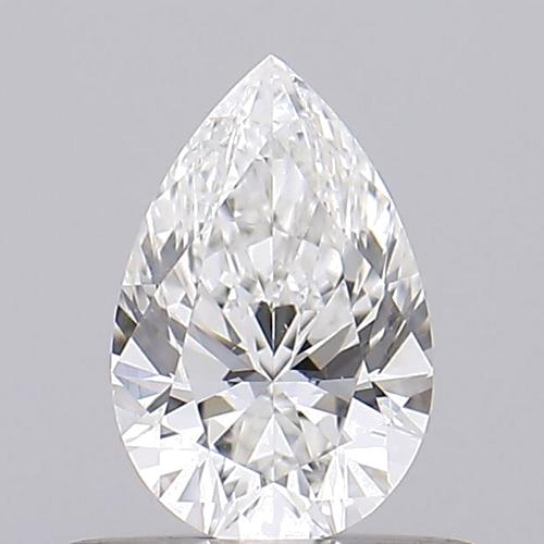 0.5 carat G-SI2 Natūralus Pear Deimantas (1)