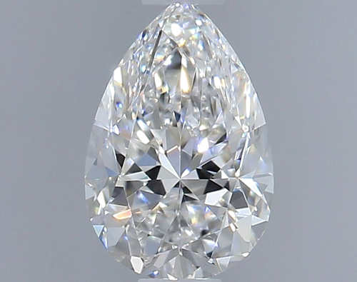 0.4 carat E-VS1 Natūralus Pear Deimantas (1)
