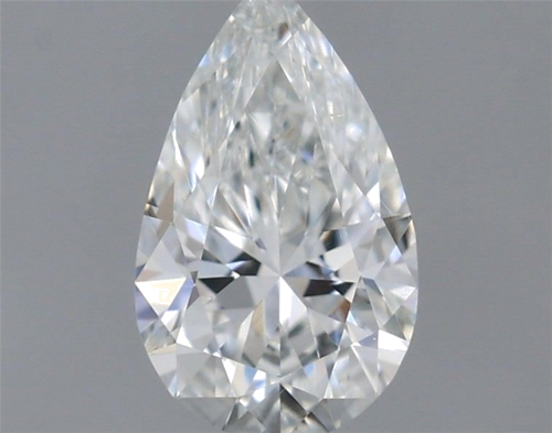 0.3 carat E-VS2 Natūralus Pear Deimantas (1)