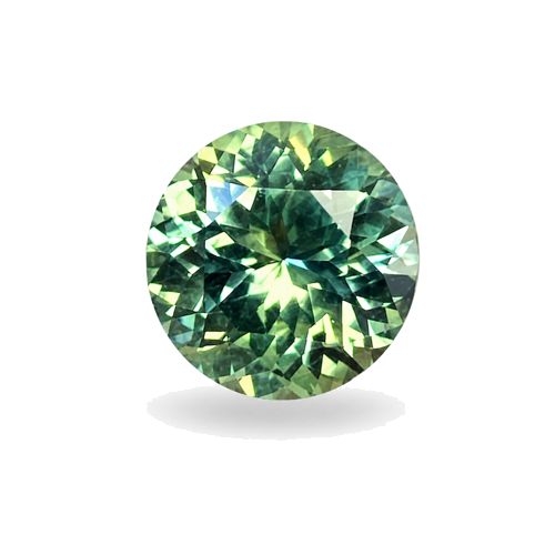 0.64 carat GREEN Round Safyras (1)