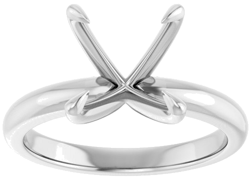 Sužadėtuvių Žiedas „Solitaire“ 950 Platinos Square 7mm (3)