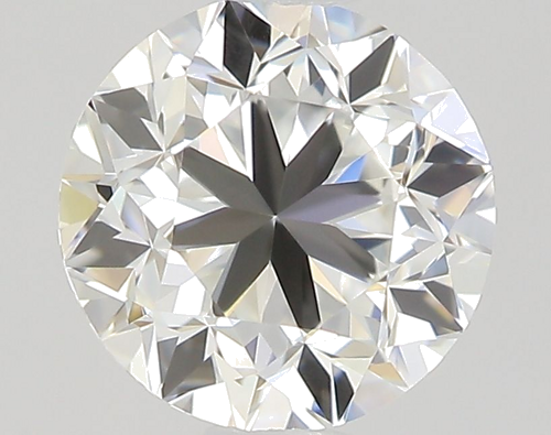 0.5 carat F-VVS1 GD cut Natūralus Round Deimantas (1)