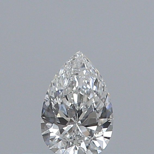 0.3 carat E-VS1 Natūralus Pear Deimantas (1)