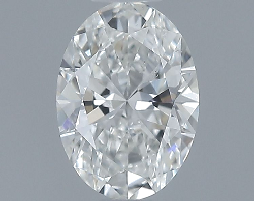 0.52 carat G-SI1 Natūralus Oval Deimantas (1)