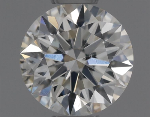 0.41 carat I-SI2 Excellent cut Natūralus Round Deimantas (1)