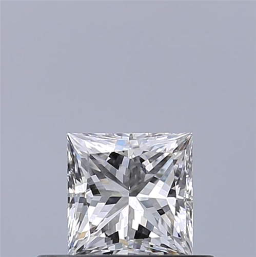 0.4 carat F-VVS1 Natūralus Princess Deimantas (1)