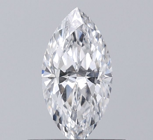 0.5 carat D-SI2 Natūralus Marquise Deimantas (1)