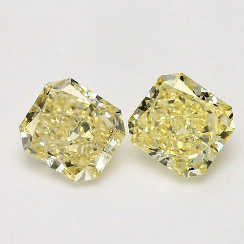 3.01 carat Fancy Intense Yellow-VS2 Natūralus Radiant Deimantas (1)