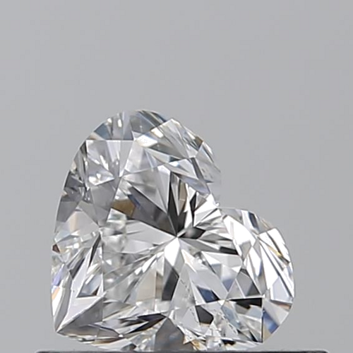 0.5 carat D-SI1 Natūralus Heart Deimantas (1)