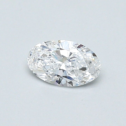 0.39 carat D-SI1 Natūralus Oval Deimantas (1)