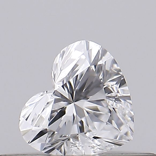 0.2 carat D-VVS2 Natūralus Heart Deimantas (1)