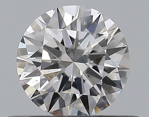 0.36 carat D-SI1 Very Good cut Natūralus Round Deimantas (1)