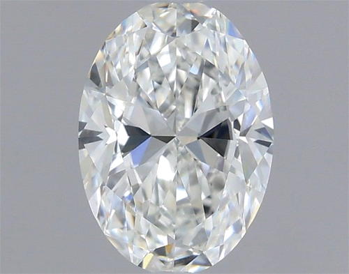 0.5 carat F-VVS2 Natūralus Oval Deimantas (1)