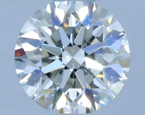 0.51 carat I-VVS1 Excellent cut Natūralus Round Deimantas (1)