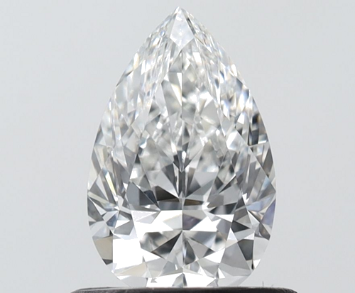 0.62 carat F-VS1 Natūralus Pear Deimantas (1)