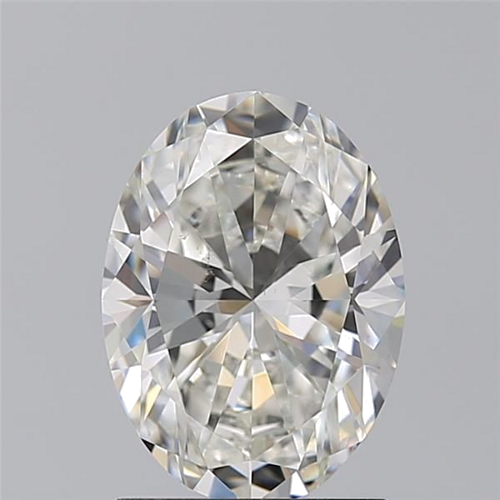 1.7 carat H-VS2 Natūralus Oval Deimantas (1)