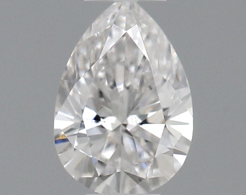 0.27 carat F-VVS1 Natūralus Pear Deimantas (1)