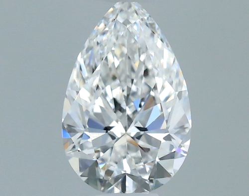 0.41 carat E-VVS1 Natūralus Pear Deimantas (1)