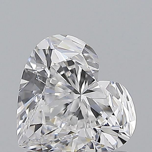1.01 carat D-VS2 Natūralus Heart Deimantas (1)