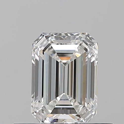 0.51 carat F-VVS1 Natūralus Emerald Deimantas (1)