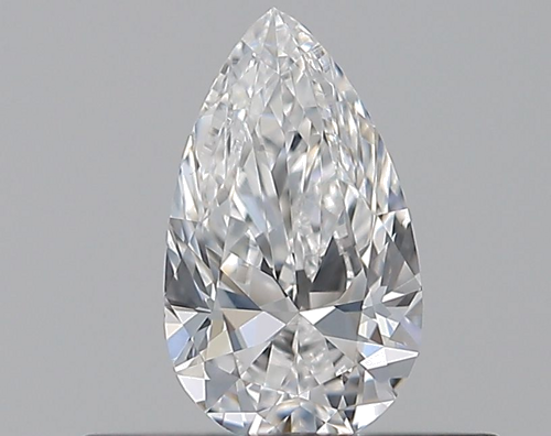 0.31 carat D-VS1 Natūralus Pear Deimantas (1)