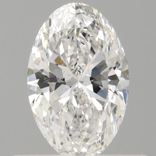 0.5 carat E-VS2 Natūralus Oval Deimantas (1)
