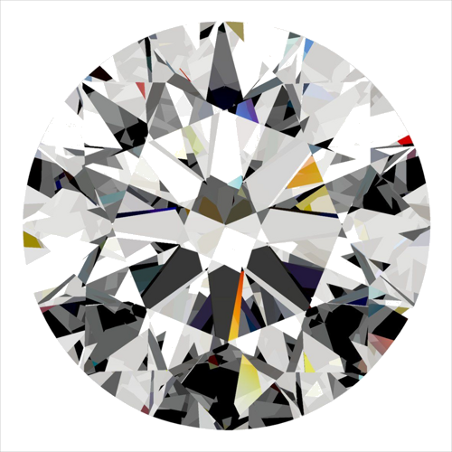 0.31 carat G-VVS2 Excellent cut Natūralus Round Deimantas (1)