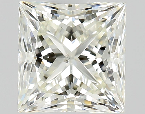 0.62 carat K-SI2 Natūralus Princess Deimantas (1)