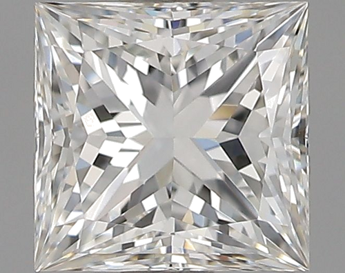 0.55 carat G-VVS1 Natūralus Princess Deimantas (1)