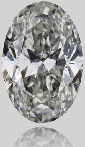 0.7 carat J-SI2 Natūralus Oval Deimantas (1)