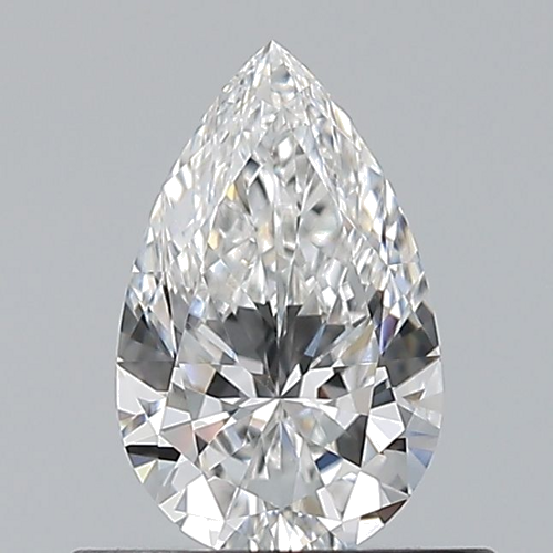 0.5 carat E-VVS1 Natūralus Pear Deimantas (1)