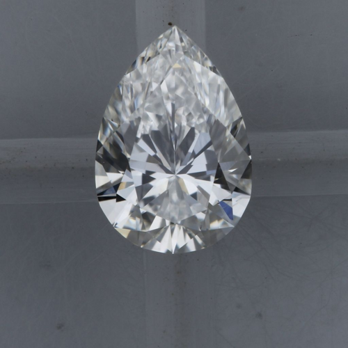 0.41 carat F-SI1 Natūralus Pear Deimantas (1)