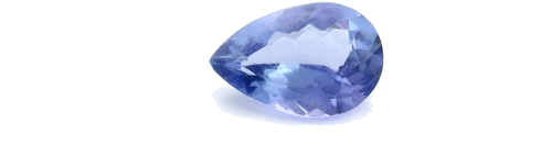 0.62 carat BLUE Pear Tanzanite (1)