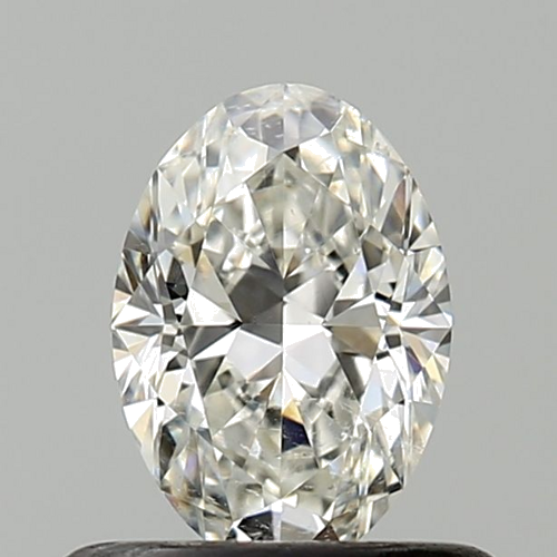 0.5 carat G-SI2 Natūralus Oval Deimantas (1)