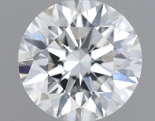 0.37 carat F-VVS2 Excellent cut Natūralus Round Deimantas (1)