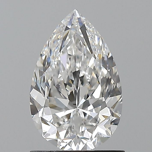 1.21 carat D-VS1 Natūralus Pear Deimantas (1)
