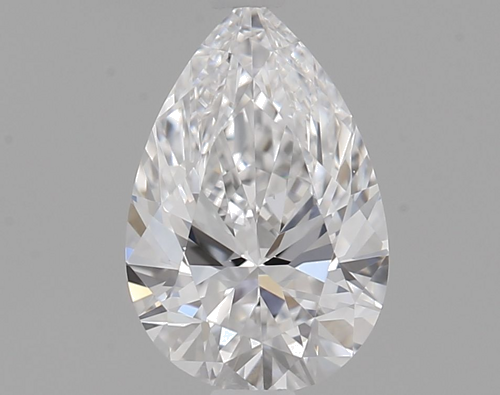0.53 carat D-VVS1 Natūralus Pear Deimantas (1)