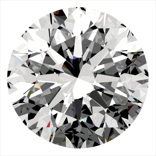 0.32 carat H-VVS2 Excellent cut Natūralus Round Deimantas (1)