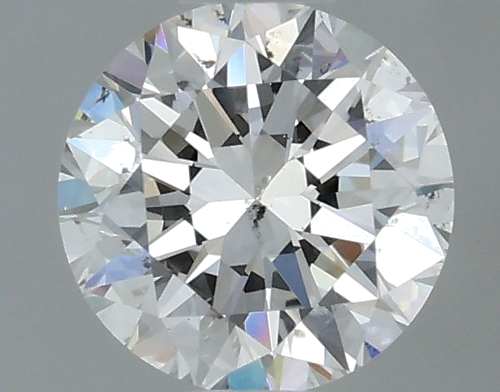 0.51 carat F-SI2 Excellent cut Natūralus Round Deimantas (1)