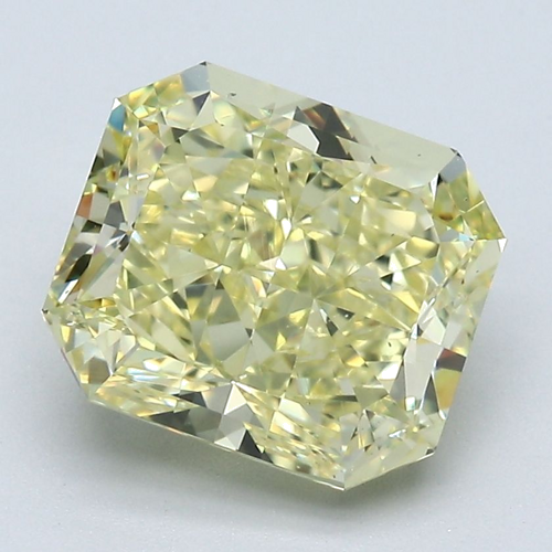 3.35 carat Fancy Yellow-VS2 Natūralus Radiant Deimantas (1)