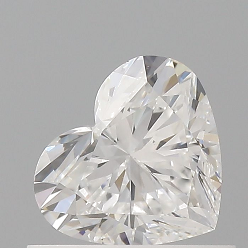 0.61 carat F-VS2 Natūralus Heart Deimantas (1)