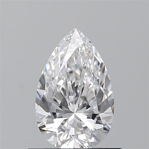 0.7 carat D-VS1 Natūralus Pear Deimantas (1)
