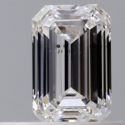 0.41 carat D-SI1 Natūralus Emerald Deimantas (1)