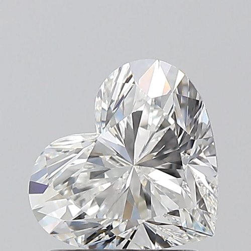 1.21 carat G-VS2 Natūralus Heart Deimantas (1)