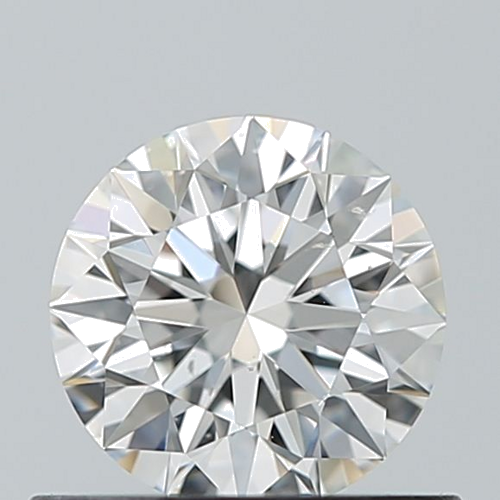 0.6 carat F-SI2 Excellent cut Natūralus Round Deimantas (1)