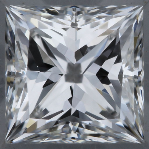 0.41 carat D-VS2 Natūralus Princess Deimantas (1)