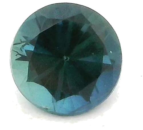0.53 carat BLUE Round Safyras (1)